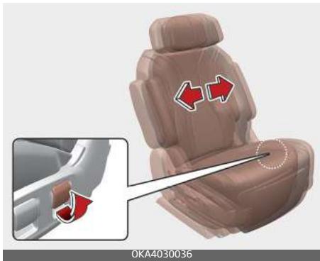 KIA Carnival (2021) - Ajustement côté gauche et côté droit (siège confort VIP) - 1