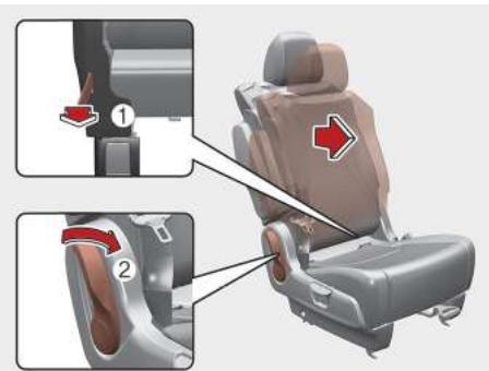 KIA Carnival (2021) - Angle du dossier (siège de la 2e et 3e rangée) - 4