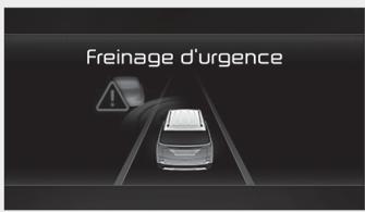 KIA Carnival (2021) - Freinage d'urgence - 1