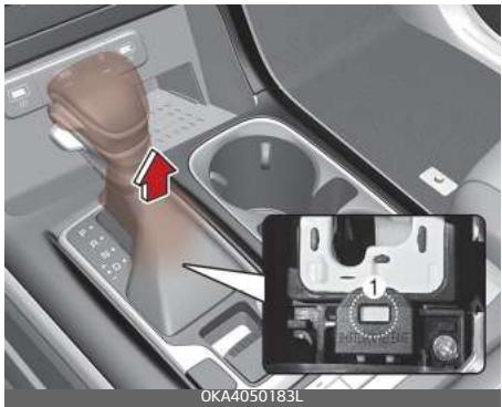 KIA Carnival (2021) - Neutralisation du verrouillage des rapports - 1