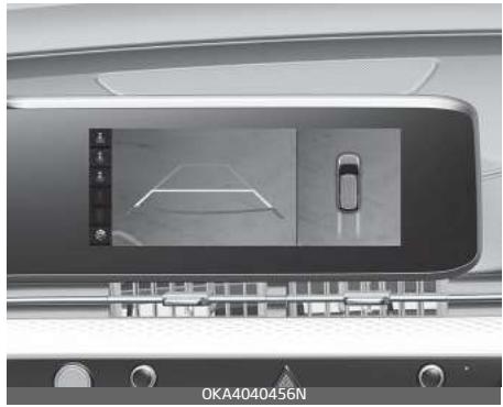 KIA Carnival (2021) - Guidage de stationnement en vue de dessus - 4