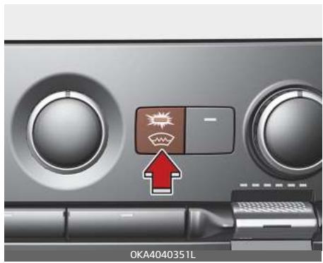 KIA Carnival (2021) - Chauffage de la vitre avant (selon l'équipement) - 1