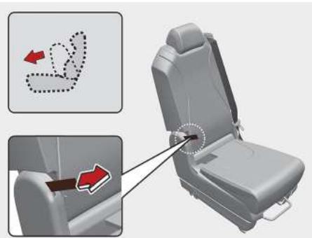 KIA Carnival (2021) - Angle du dossier (siège de la 2e et 3e rangée) - 2
