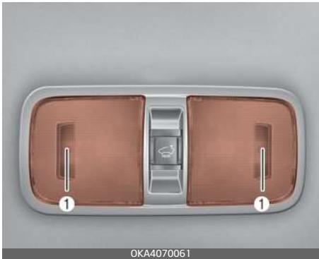 KIA Carnival (2021) - Remplacement d'une ampoule de lumière d'ambiance (de type DEL) - 1