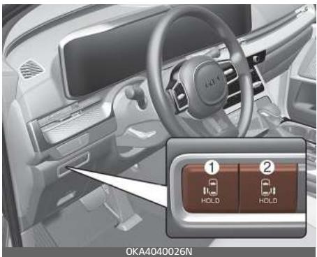 KIA Carnival (2021) - Porte coulissante électrique - 1