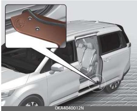 KIA Carnival (2021) - Charnière de porte coulissante - 1