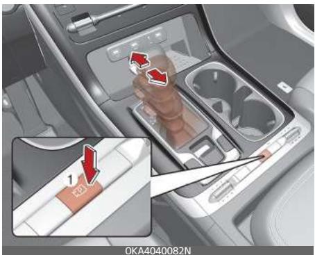 KIA Carnival (2021) - Bouton Parking/View (aide au stationnement) - 1