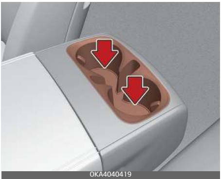 KIA Carnival (2021) - Porte-gobelet - 2