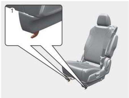 KIA Carnival (2021) - Installation du siège (2e rangée) - 1