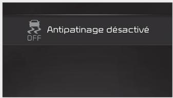 KIA Carnival (2021) - Désactivation de l'ESC - 2