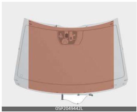 KIA Carnival (2021) - Chauffage de la vitre avant (selon l'équipement) - 3