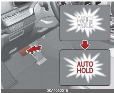 KIA Carnival (2021) - Application de la fonction Auto Hold - 2