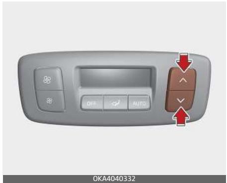 KIA Carnival (2021) - Commande de température arrière - 2