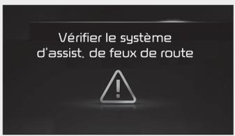 KIA Carnival (2021) - Mode d'avertissement principal - 1