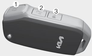 KIA Carnival (2021) - Clé à télécommande (selon l'équipement) - 1