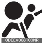 KIA Carnival (2021) - Témoin lumineux de coussin gon- flable - 1