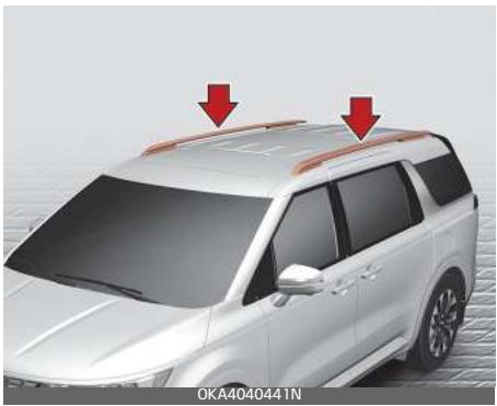 KIA Carnival (2021) - Galerie de toit (selon l'équipement) - 1