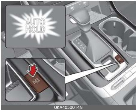 KIA Carnival (2021) - Application de la fonction Auto Hold - 1