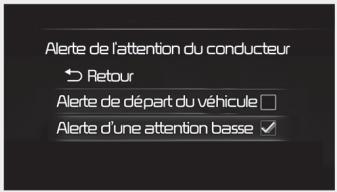 KIA Carnival (2021) - Alerte d'attention du conducteur - 1