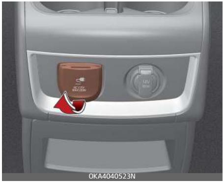 KIA Carnival (2021) - Onduleur CA (selon l'équipement) - 1