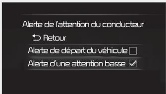KIA Carnival (2021) - Alerte de démarrage du véhicule de tête - 1