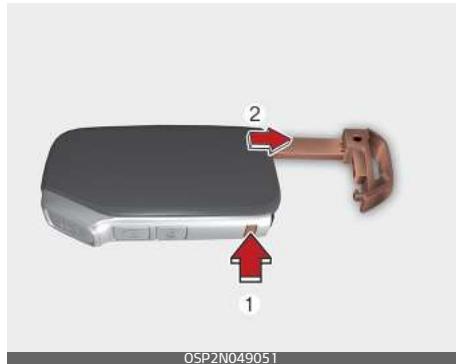 KIA Carnival (2021) - Clé mécanique - 1