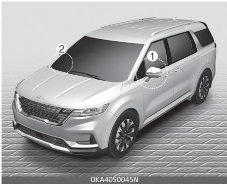 KIA Carnival (2021) - Capteur de détection - 1