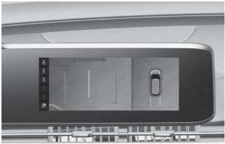 KIA Carnival (2021) - Guidage de stationnement en vue de dessus - 2