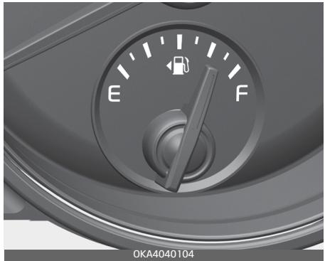 KIA Carnival (2021) - Jauge de carburant - 1