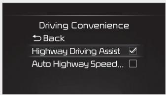 KIA Carnival (2021) - Réglage - 1