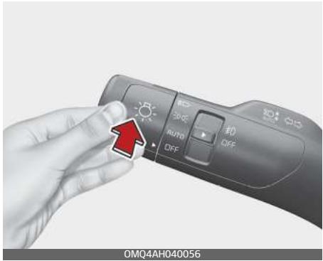 KIA Carnival (2021) - Utilisation des feux de route ⒺD - 1