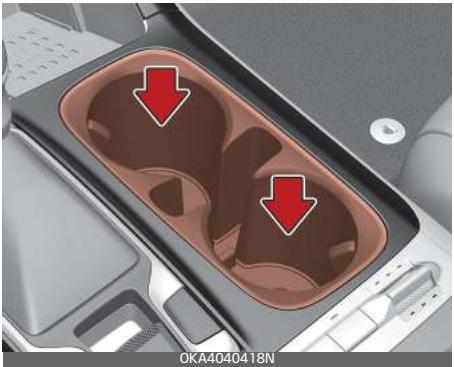 KIA Carnival (2021) - Porte-gobelet - 1