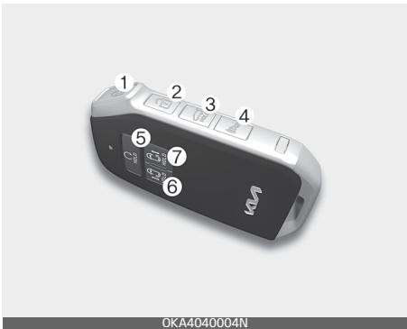 KIA Carnival (2021) - Clé intelligente (selon l'équipement) - 3