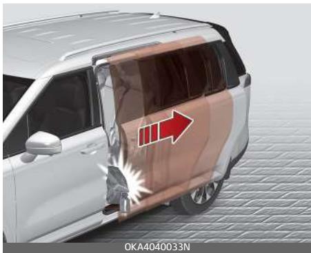 KIA Carnival (2021) - Arrêt et marche arrière automatiques - 1