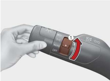 KIA Carnival (2021) - Utilisation des phares antibrouillard avant #D (selon l'équipement) - 1