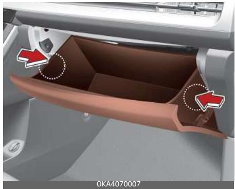 KIA Carnival (2021) - Inspection du filtre - 2