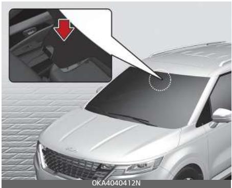 KIA Carnival (2021) - Système de désembuage automatique (ADS) (pour le système automatisé de contrôle du climat seulement) (selon l'équipement) - 1