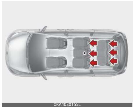 KIA Carnival (2021) - Appuie-tête (pour siège arrière) - 1