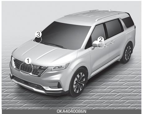 KIA Carnival (2021) - Capteur de détection - 1