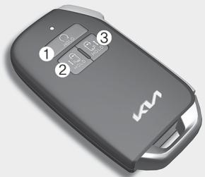 KIA Carnival (2021) - Comment désactiver le « Smart Liftgate » (Hayon Intelligent) avec « Auto Open » (Ouverture Automatique) à l'aide de la clé intelligente - 1