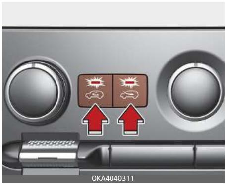 KIA Carnival (2021) - Contrôle de l'entrée d'air - 1