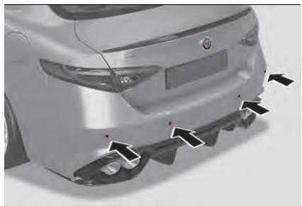 ALFA ROMEO Giulia 3 (2019-2022) - SYSTEME PARK SENSORS - 3