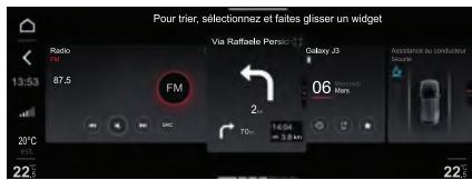 ALFA ROMEO Giulia 3 (2019-2022) - À l'aide de la fonction « touch screen » Mode explicite - 1