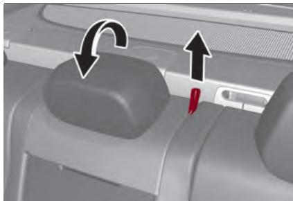 ALFA ROMEO Giulia 3 (2019-2022) - Rabattement de la partie centrale du dossier - 1