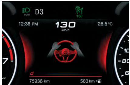 ALFA ROMEO Giulia 3 (2019-2022) - Système actif (mains détachées du volant pendant longtemps) - 1