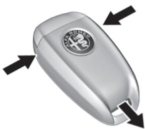 ALFA ROMEO Giulia 3 (2019-2022) - REEMPLACEMENT DE LA PILÉ DE LA CLÉ ÉLECTRONIQUE - 2