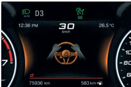 ALFA ROMEO Giulia 3 (2019-2022) - Système actif (mains détachées du volant pendant un court instant) - 2