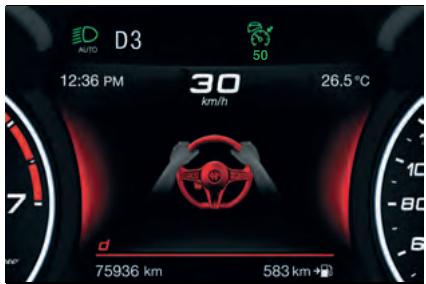 ALFA ROMEO Giulia 3 (2019-2022) - Système actif (mains détachées du volant pendant longtemps) - 1
