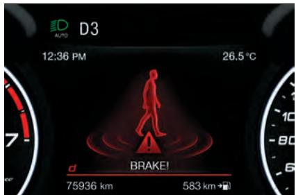 ALFA ROMEO Giulia 3 (2019-2022) - SYSTEME FCW (Forward Collision Warning) - 5