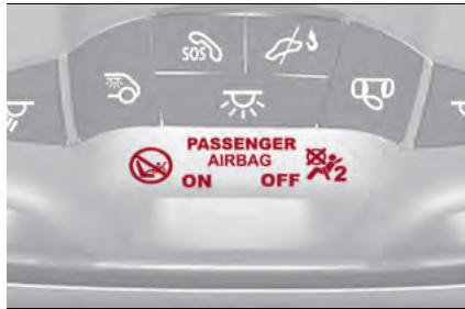 ALFA ROMEO Giulia 3 (2019-2022) - Désactivation/activation des airbags latéraux passager : airbag frontal et airbag létaléral - 2